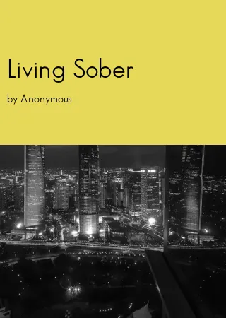 Living Sober pdf by Anonymouspdf Book free download